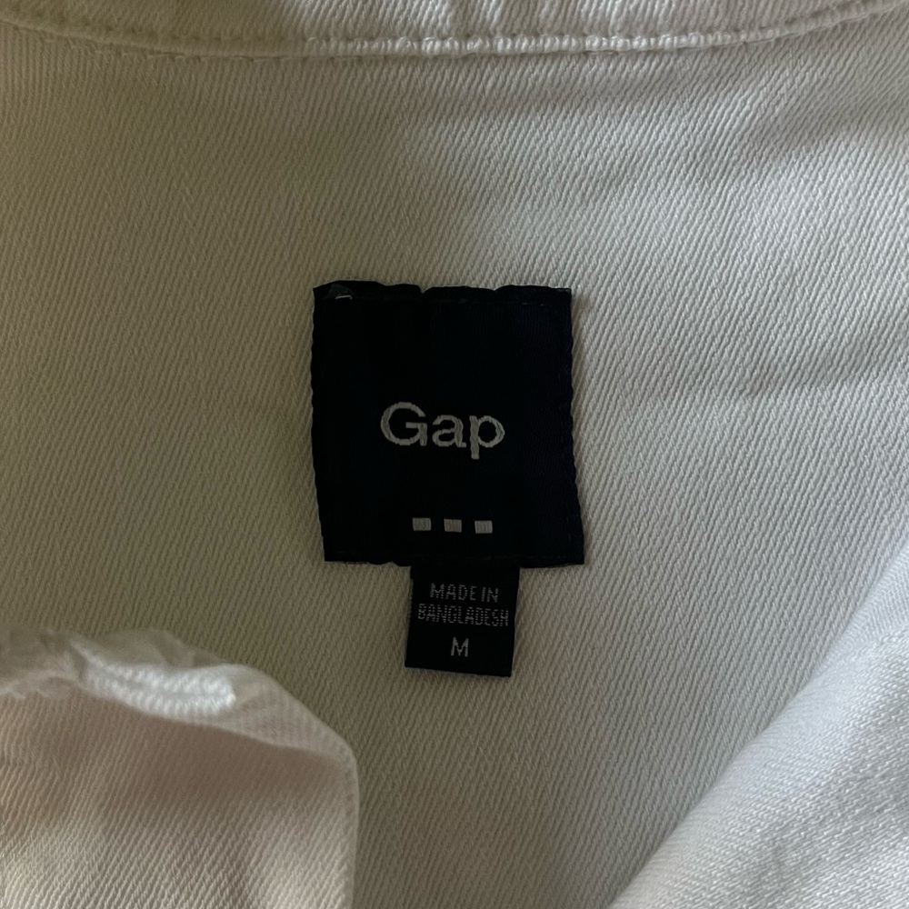 GAP White Jean Jacket - Picture 4 of 6